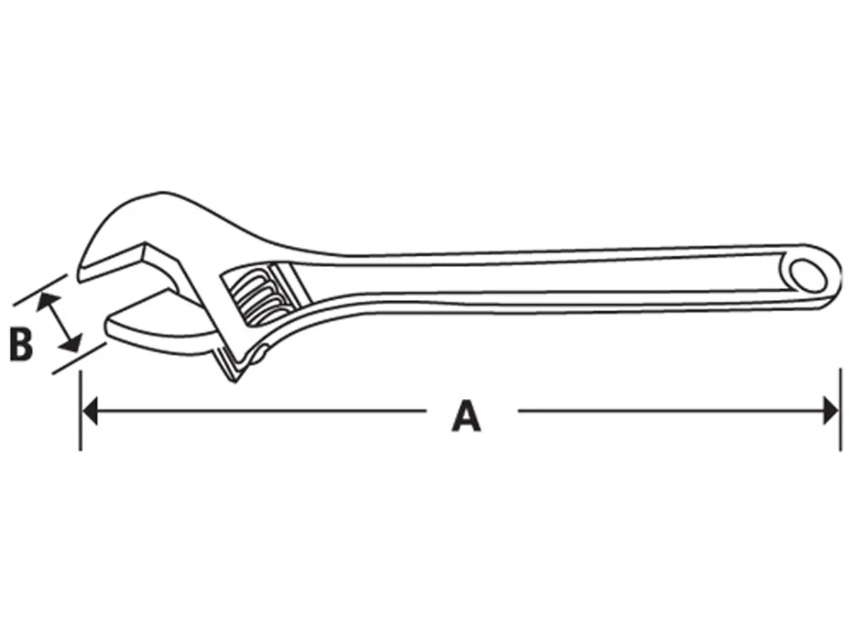 Snap-on Rollgabelsschlüssel brüniert 6"