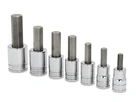 7-teiliger 1/2"-Antrieb SAE-Sechskant-Standard-Steckschlüsselsatz (5/16-3/4")