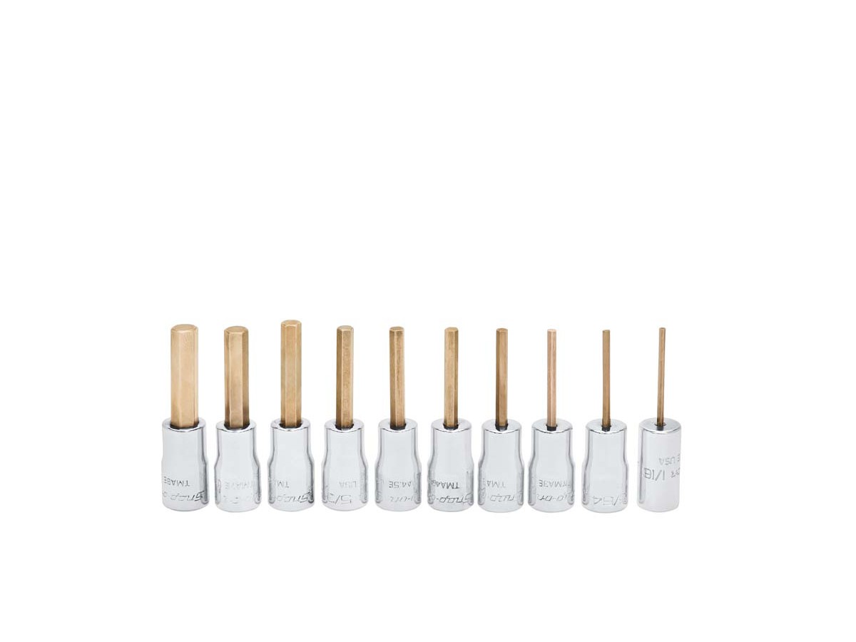 Inbus-Stecknuss-Satz 1/4" 1/16"-1/4"