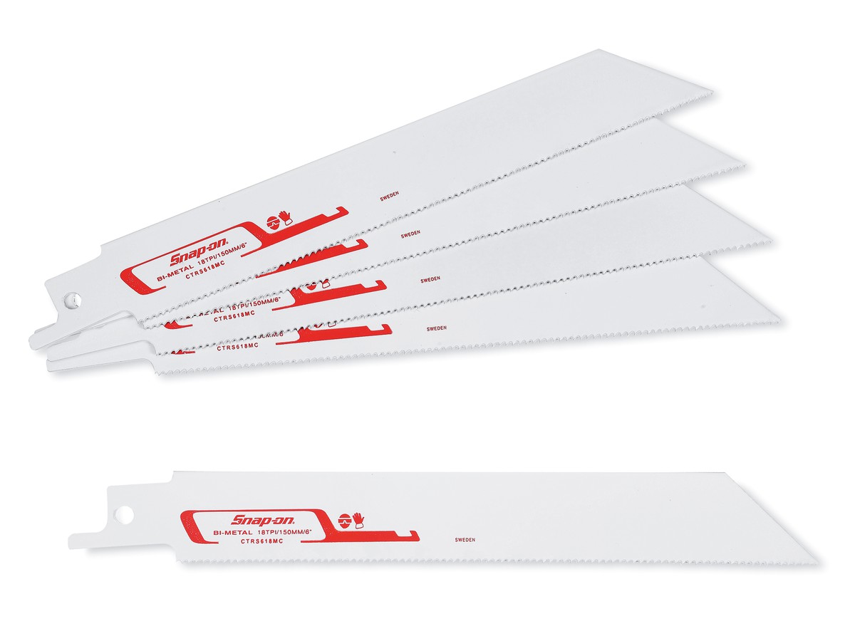 Sägeblatt für Metall 6" 18 Zähne 5 Stk