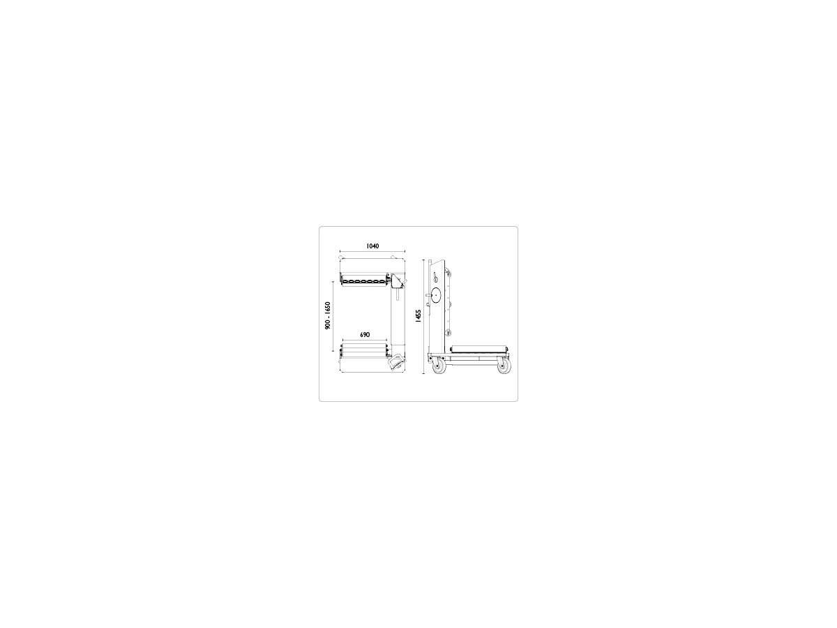 AC Hydraulic Radmontagegerät WT1500N / WT1500NT