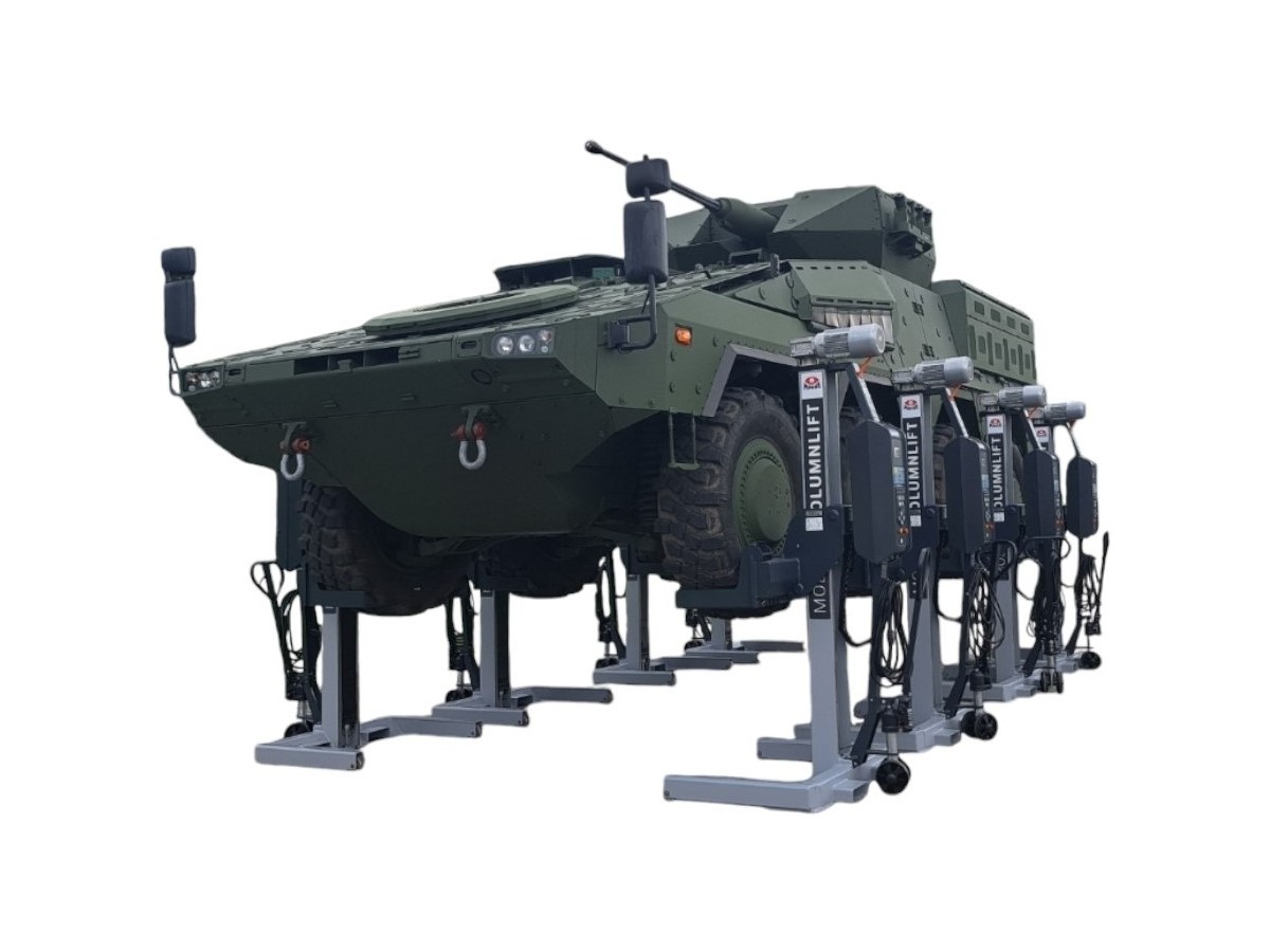 Mobile-Radgreifer-Hebebühne - MAHA C_RGA 7.5 UC STOCK