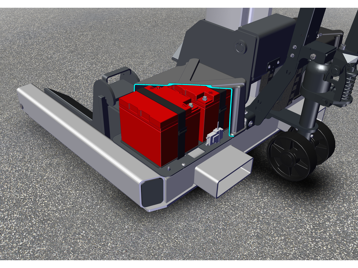 Colonne de levage mobile - MAHA C_RGA 7.5 UC