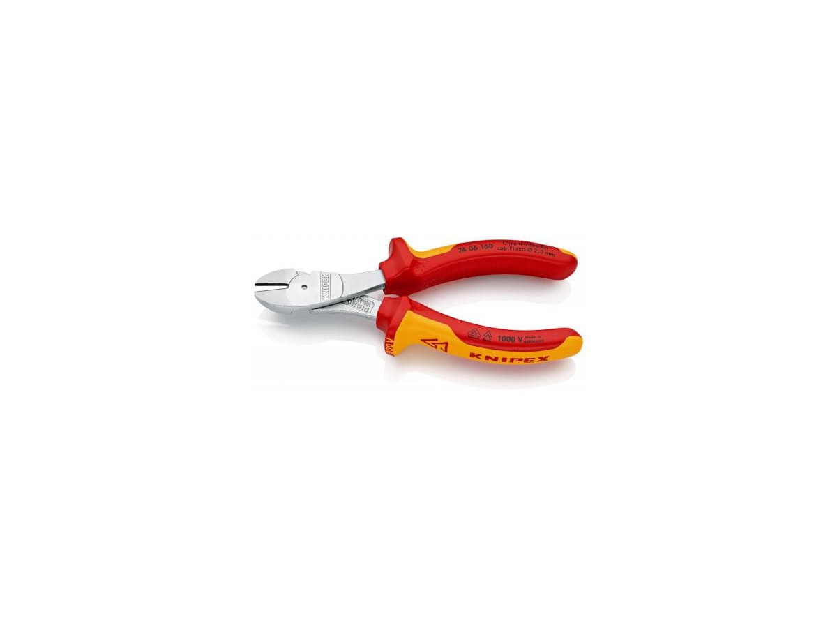 KNIPEX Pince coupante démultipliée 1000V - 180 mm