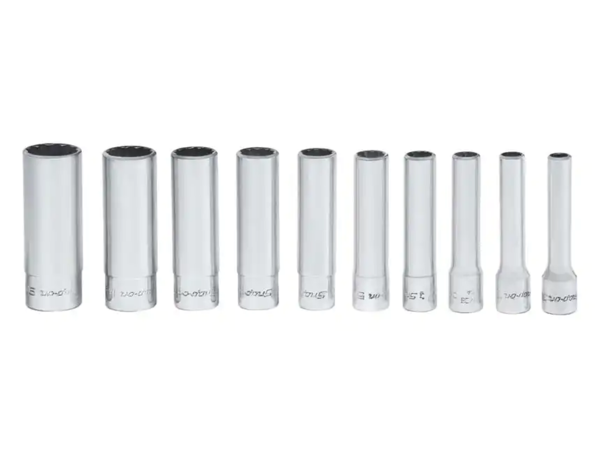 Satz Stecknüsse 1/4" lang, 12-kant