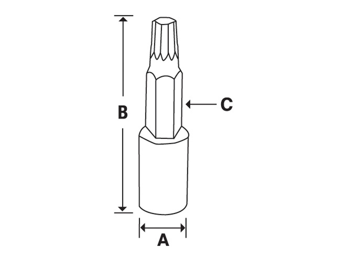 Douille Torx T40