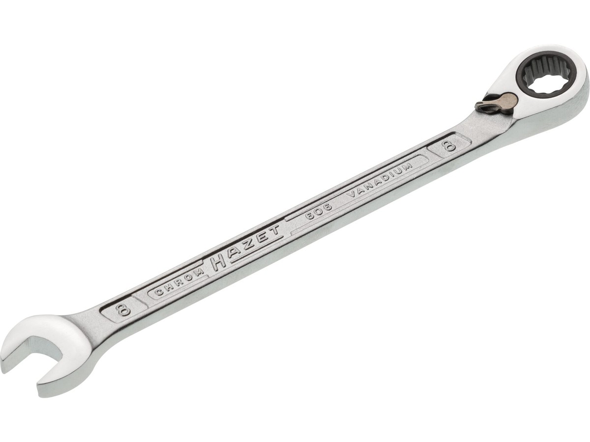 HAZET Knarren Ring-Maulschlüssel 606-8