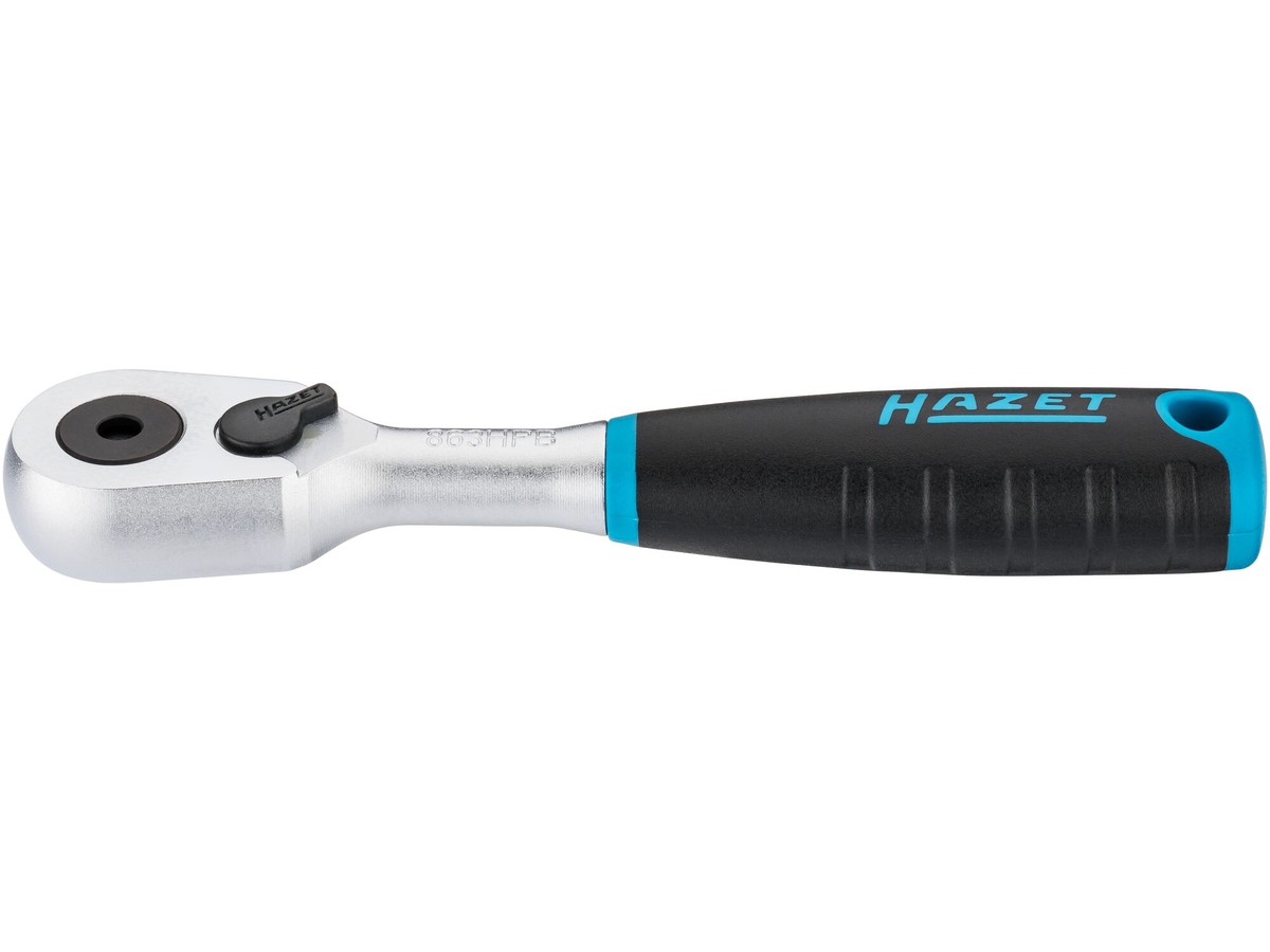 HAZET Cliquet réversible à denture fine HiPer pour embouts-tournevis (bits) 863HPB