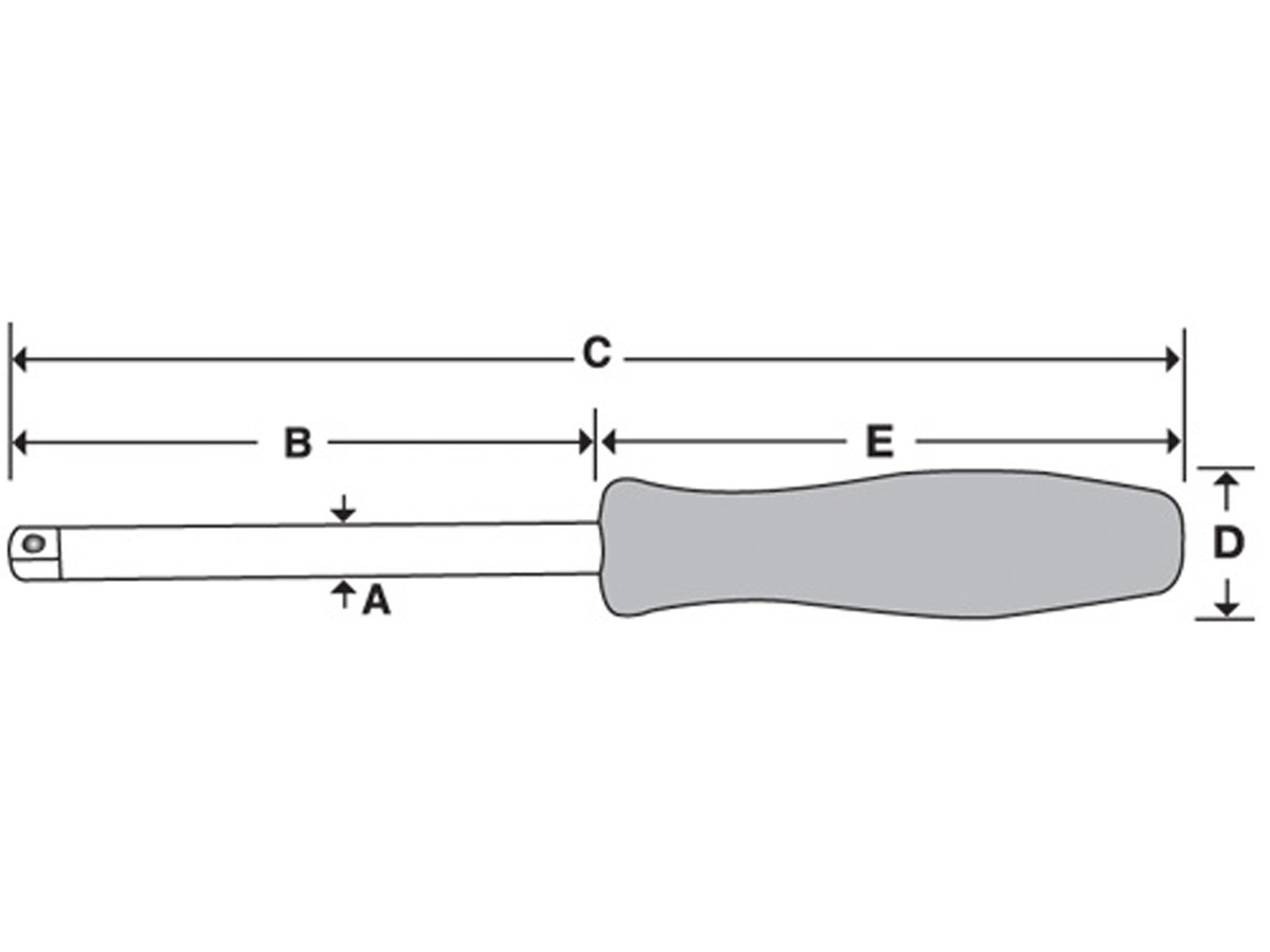 Manche 1/4" court