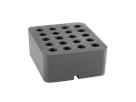Hartgummiklötze steckbar, 4 Stück - 120 x 100 x 50 mm
