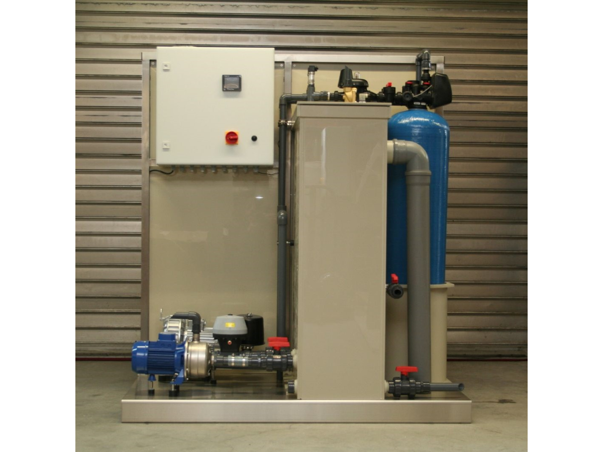 BIOSAVER40 Wasserrecyclingssystem - biologische Abwasserbehandlungsanlage