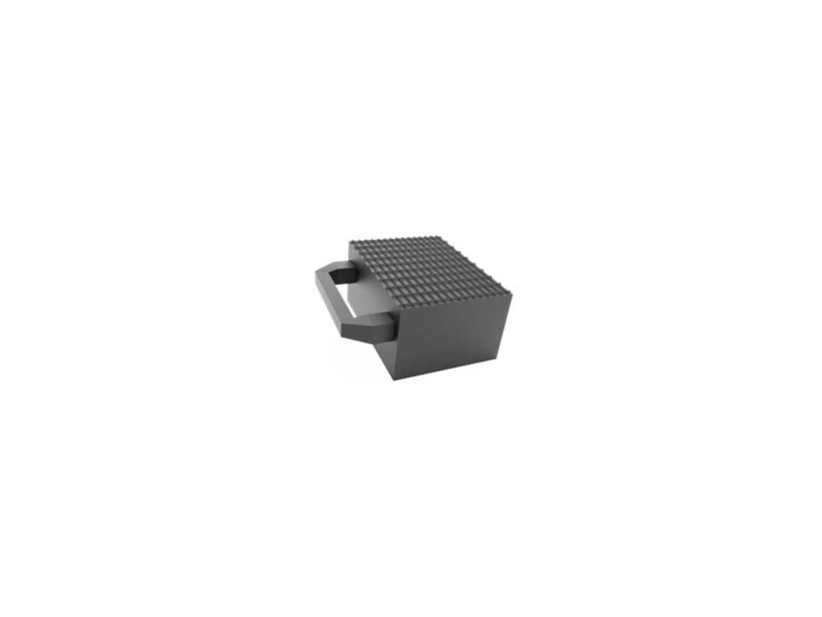 Gummiklotz, 80 mm Höhe - passend für UNIVERSELL