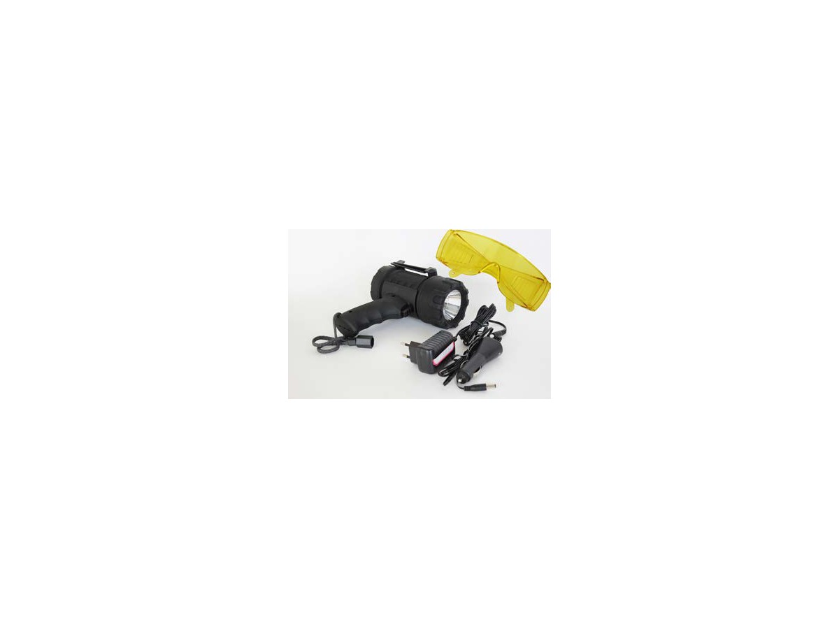SPIN Lecksuchkit E mit Spritzen 12x7.5ml - Lampe und UV-Brille