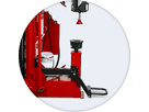 Changeur de pneus - HUNTER Maverick, Couleur rouge