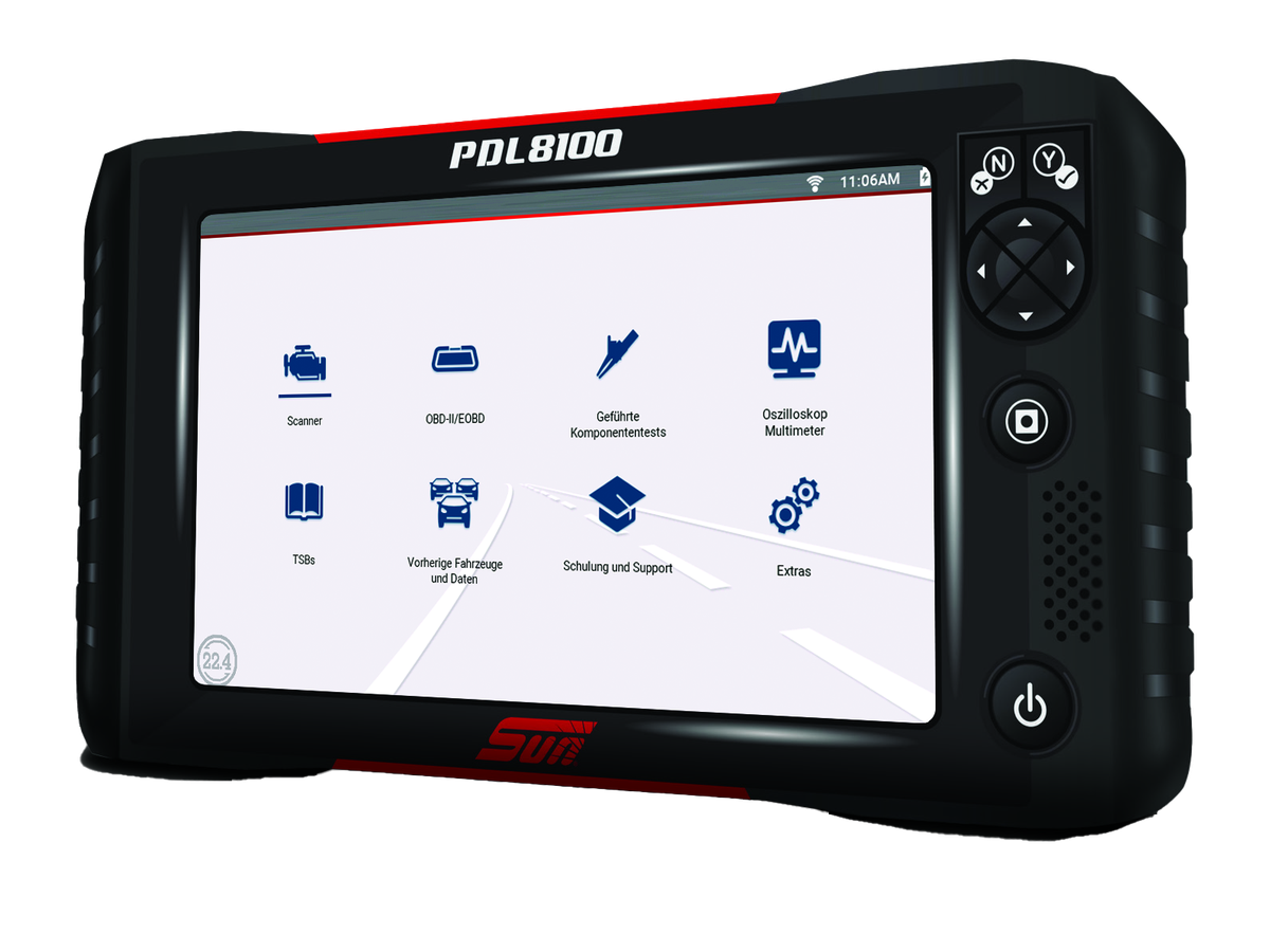 Appareil de diagnostique de véhicule - SUN PDL 8100 DE