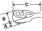 Snap-on Ratschenkopf 3/4"