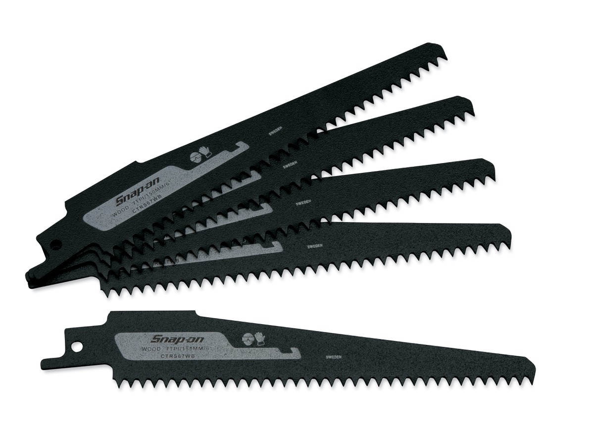 Lame de scie pour bois épais 6" 7 dents 5 pcs