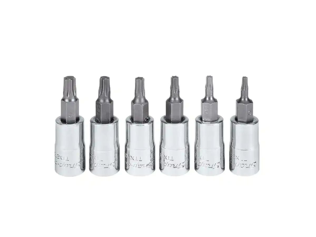 Jeu de douilles Torx 6-pces