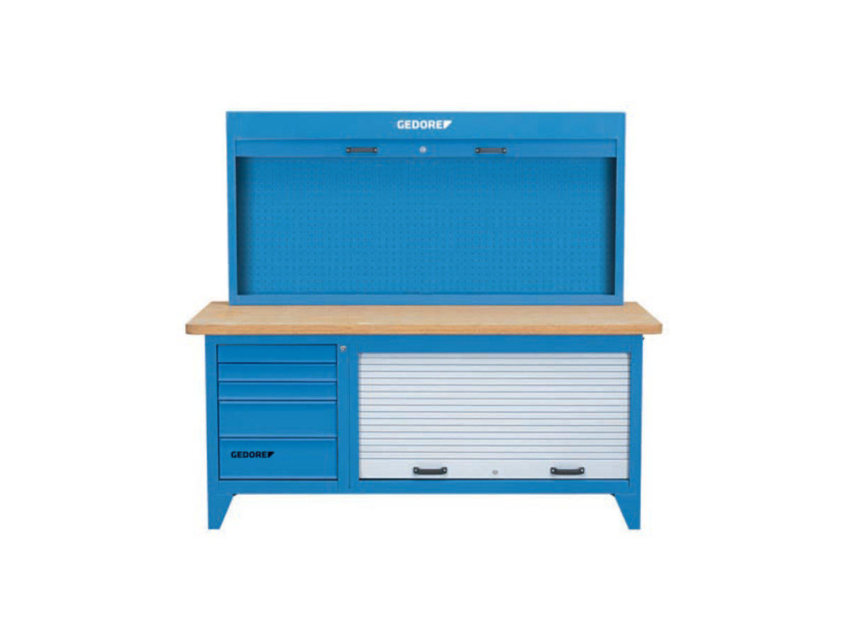 Combinaison d'un établi GEDORE avec armoire