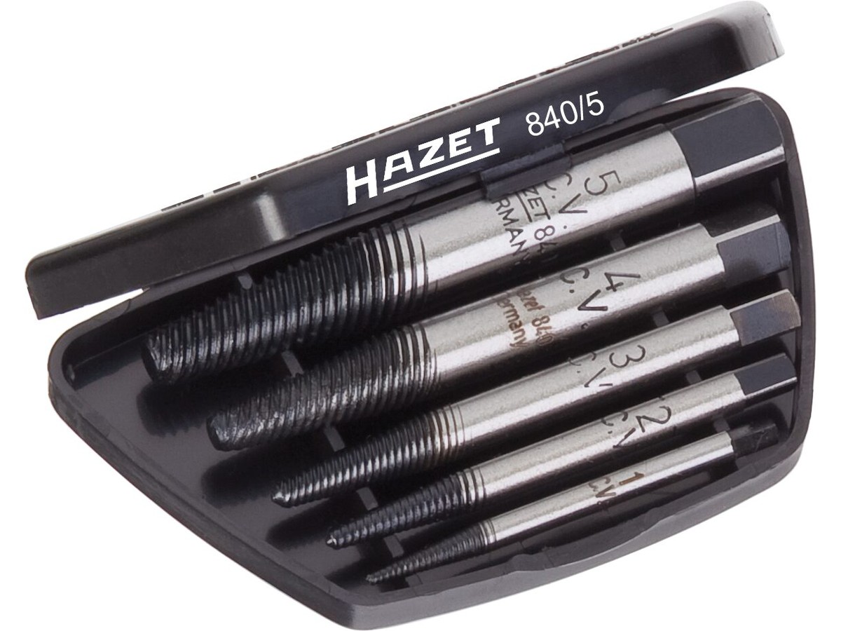 HAZET Jeu d'extracteurs des vis 840/5