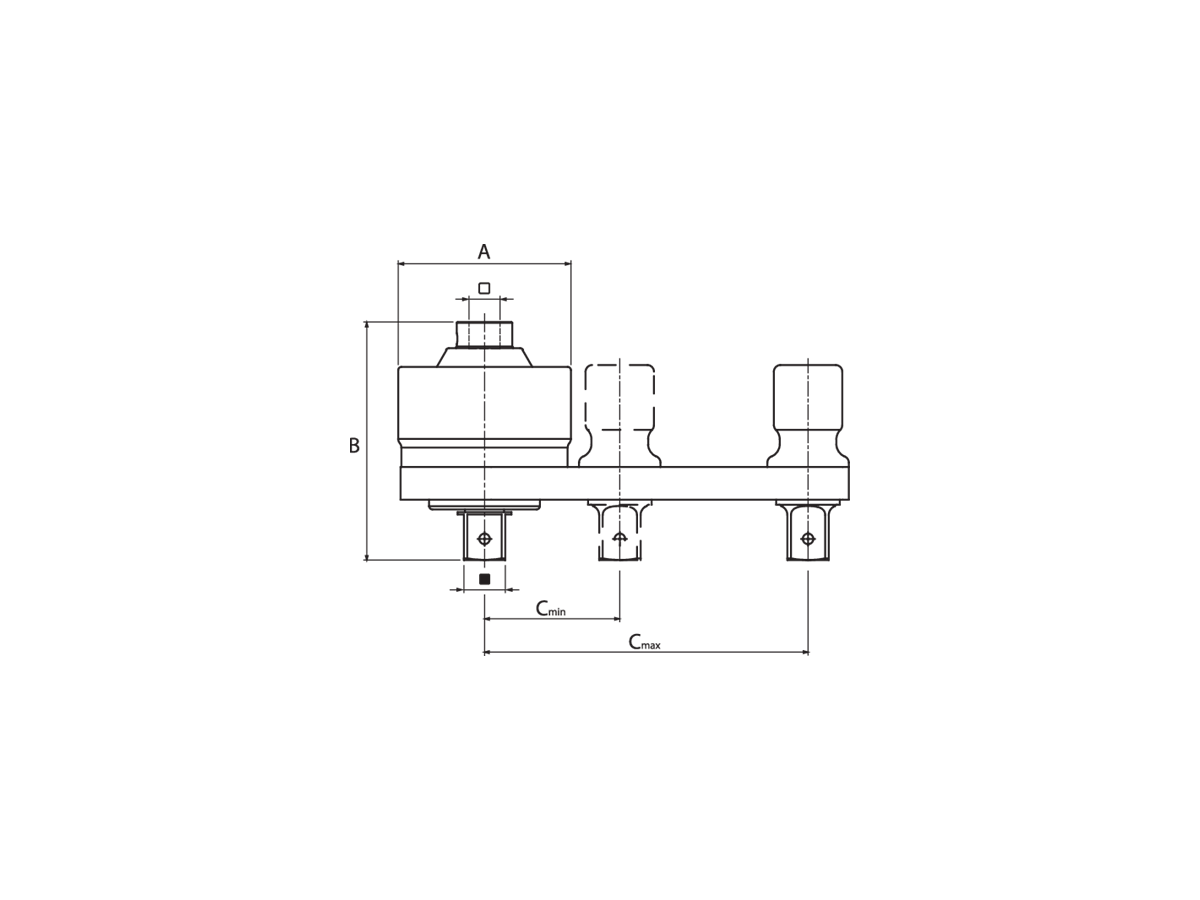 Multiplicateur de couple DREMOPLUS ALU GEDORE