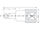 Douille tournevis STAHLWILLE