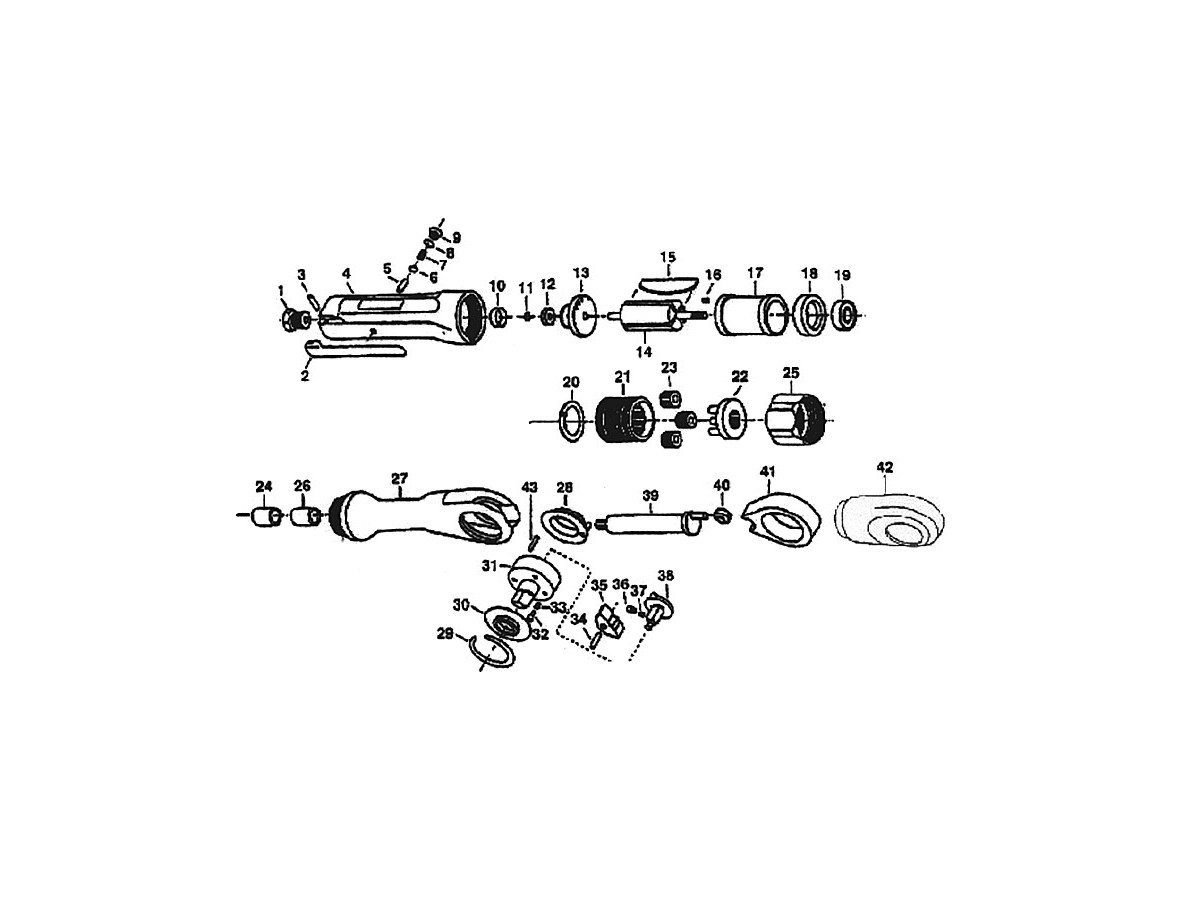 Druckluftratsche 1/2"