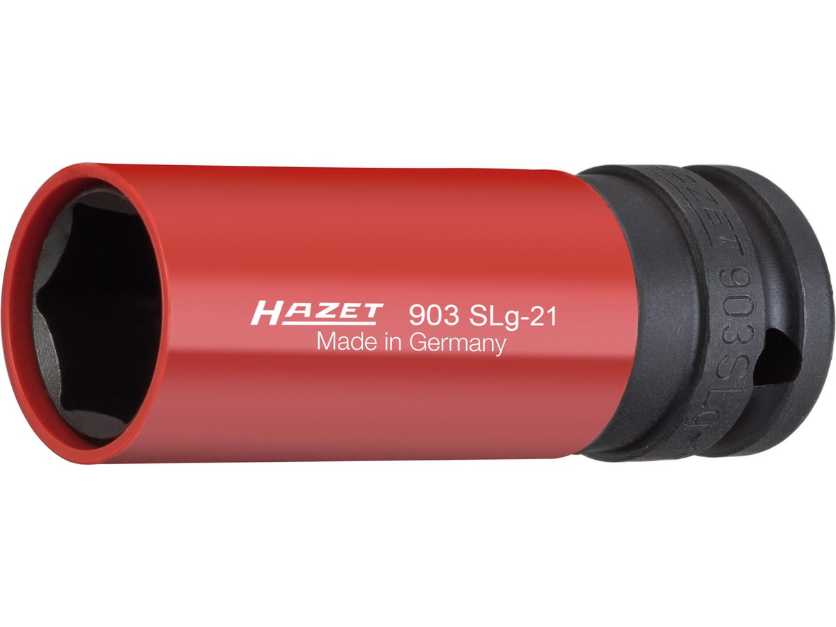 Embout de clé à douille HAZET - rouge