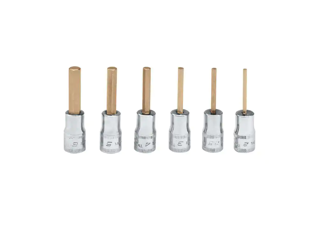 Stecknuss-Satz 1/4" 2-6mm - 2 - 6 MM