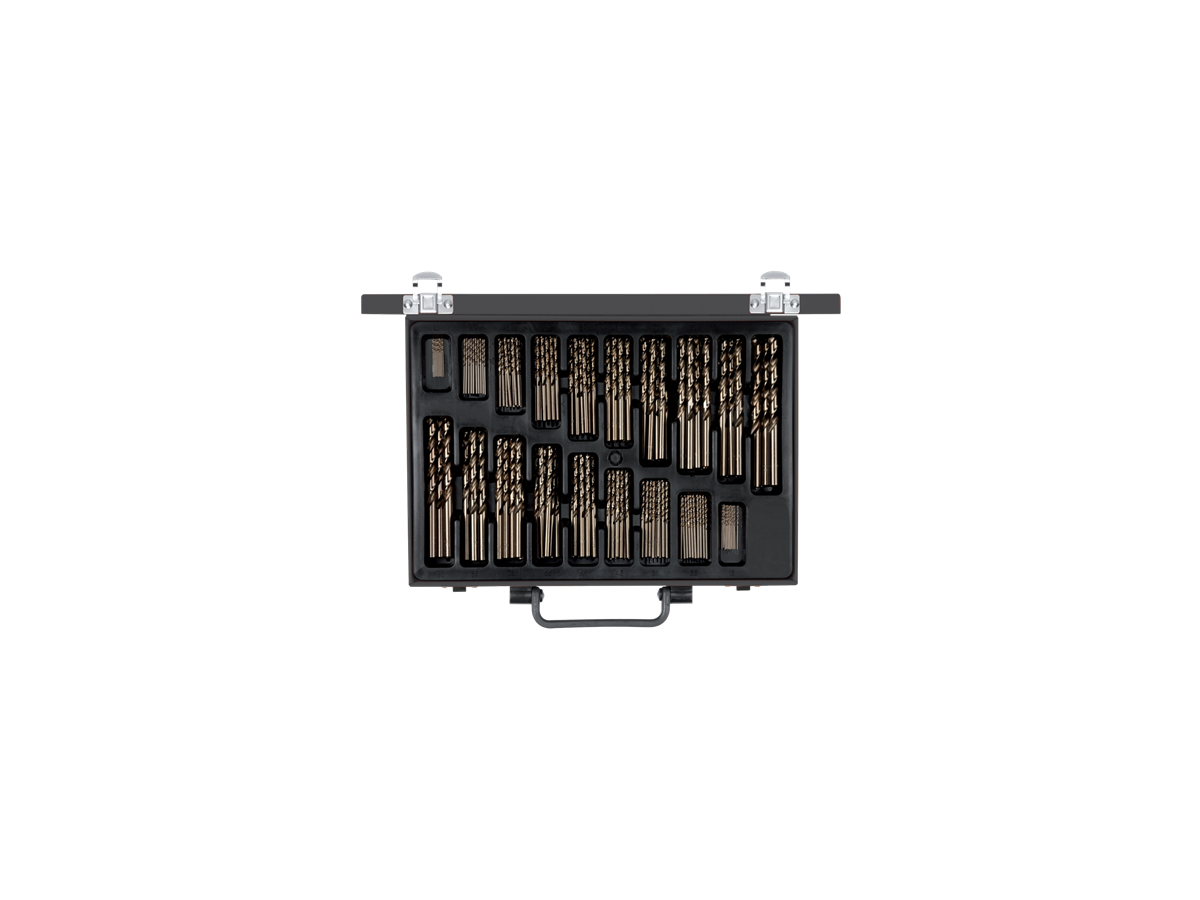 Jeu de forets hélicoïdaux GEDORE 170 pièces