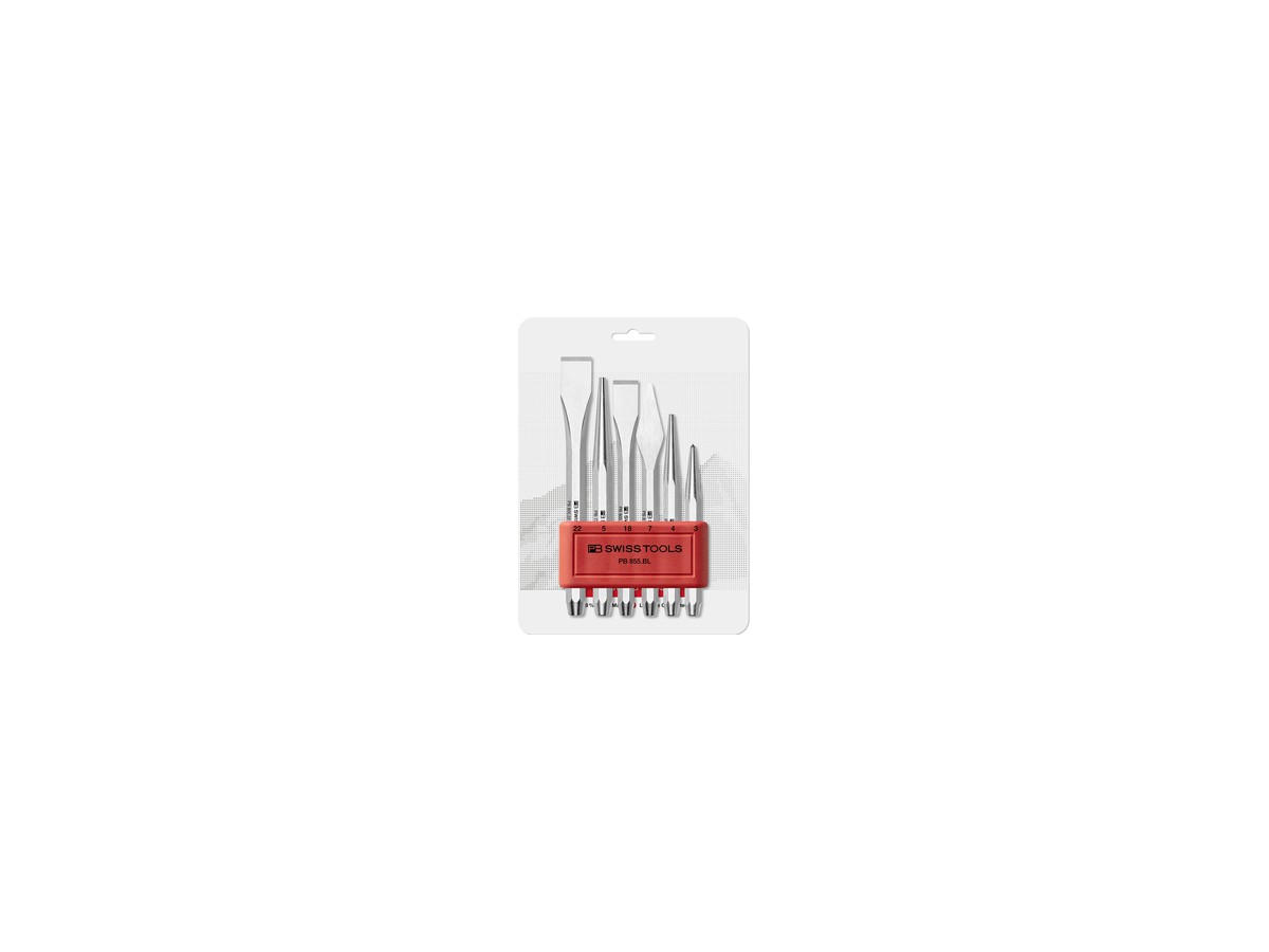 Jeu de burins 6 pièces PB SwissTools
