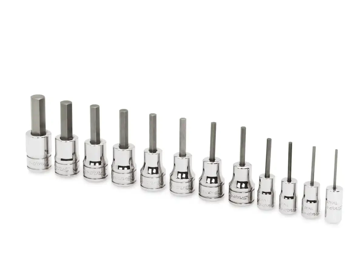 Snap-on Satz Stecknüsse Inbus 1/16" - 3/8"