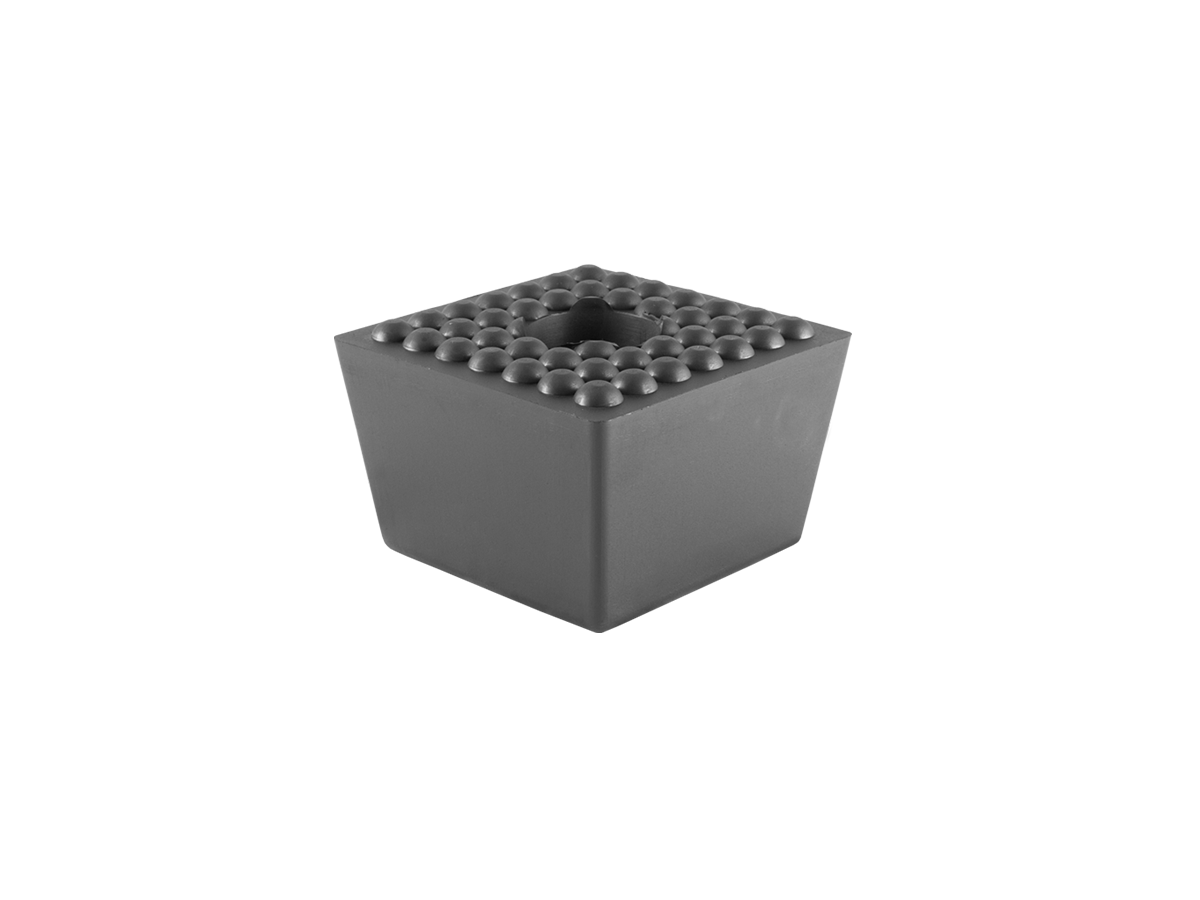 Bloc de caoutchouc, 80 mm hauter - convient pour UNIVERSELL
