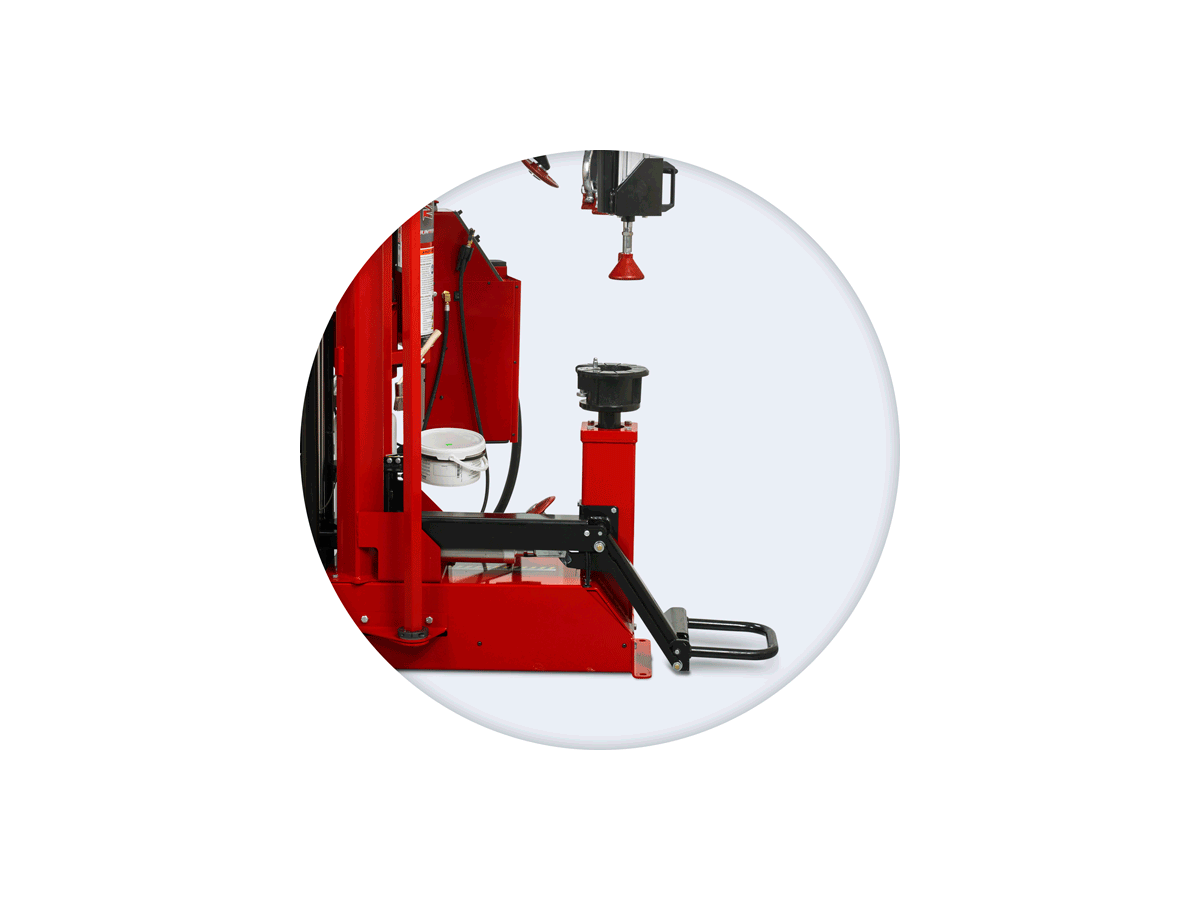 Changeur de pneus - HUNTER Maverick, Couleur rouge