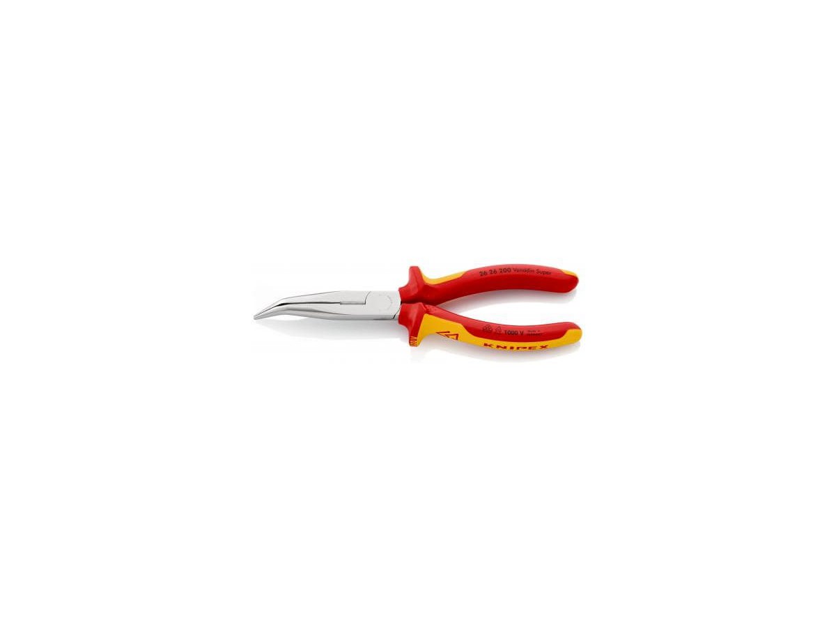 KNIPEX Flachrundzange 1000V 26 26 - 200 mm