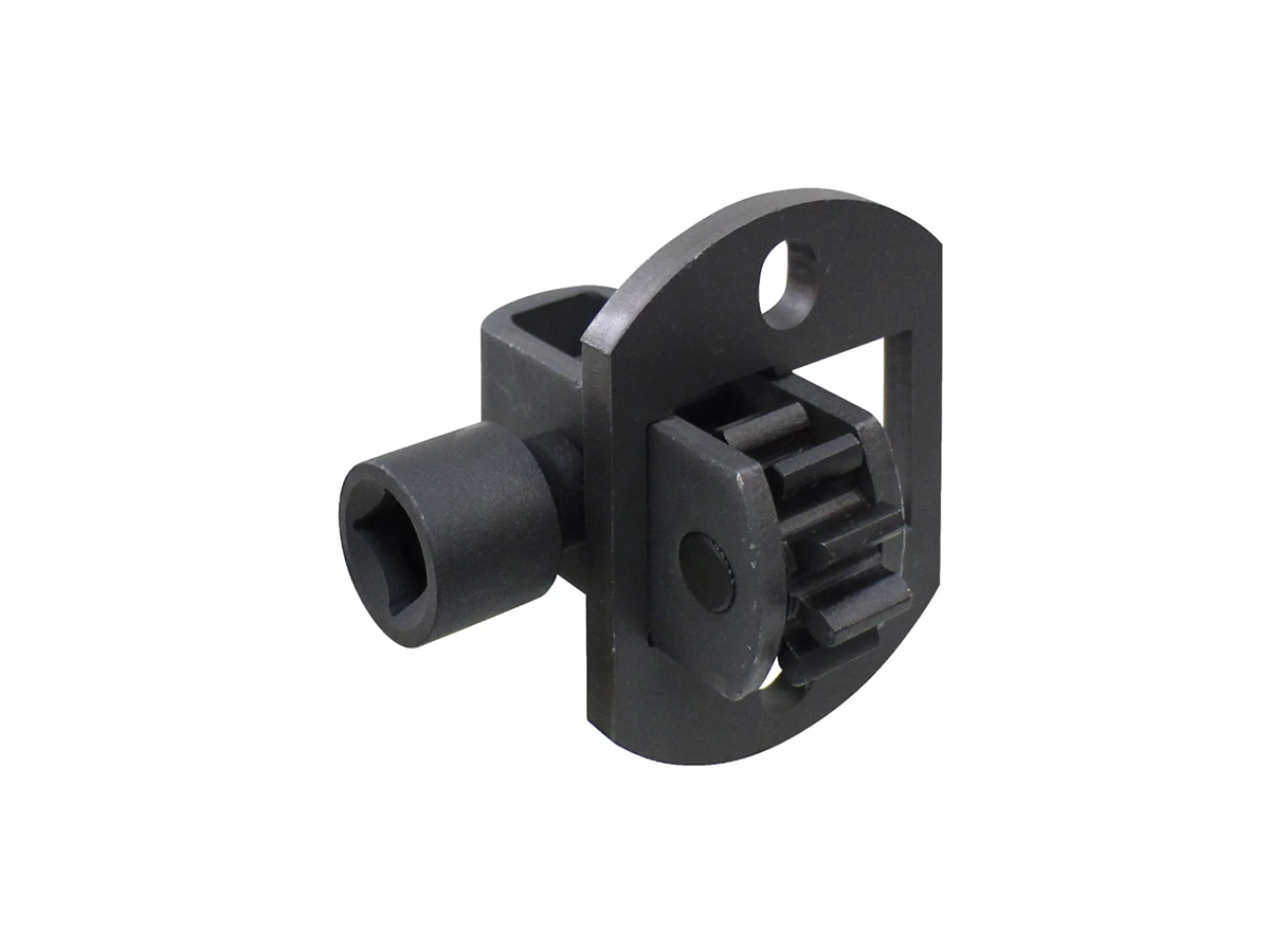 Dispositif de rotation du moteur avec 2 roues dentées GEDORE KLANN EXPERIENCE