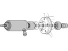 Broche de traction GEDORE M12