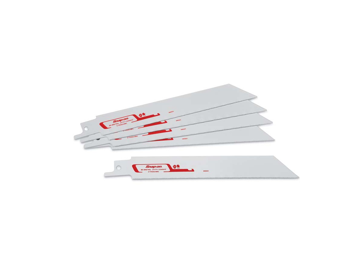 Sägeblatt für Metall 6" 24 Zähne 5 Stk
