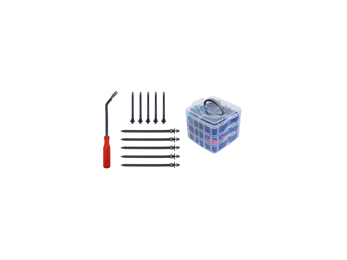 Kit de clips de fixation GEDORE red