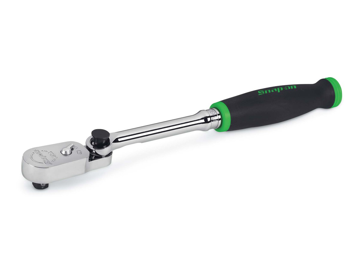 Ratsche 3/8" mit Griff "Soft Grip"