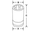 Douille E10 TORX® 3/8"