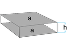 Ausgleichsplatte mit Griffloch - 570 x 450 x 50 mm
