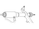 Broche de traction GEDORE M12