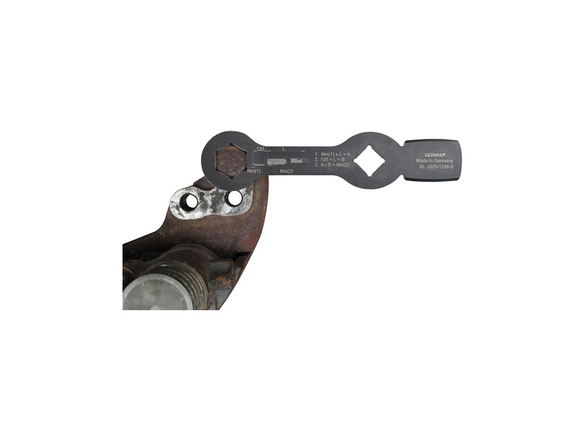 Clé à chocs GEDORE, profil 6 pans SW 30