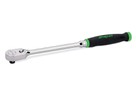 Ratsche lang 3/8" mit Griff grün