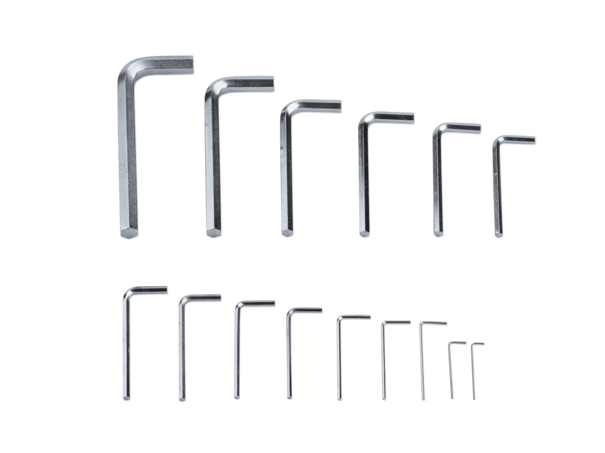 Inbusschlüsselsatz 15-teilig 0.028“ - 3/8"